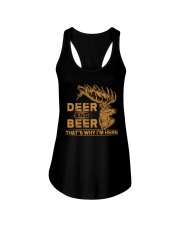 DEER AND BEER Ladies Flowy Tank thumbnail