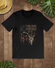 Hunt Hard Classic T-Shirt lifestyle-mens-crewneck-front-18