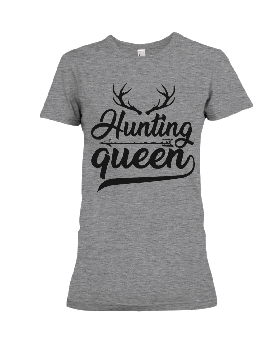 Hunting Queen Premium Fit Ladies Tee