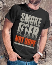 Smoke Deer not Dope Classic T-Shirt lifestyle-mens-crewneck-front-4