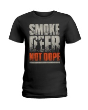 Smoke Deer not Dope Ladies T-Shirt thumbnail