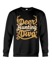 Deer Hunting Diva Crewneck Sweatshirt front