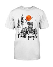 I Hate People Classic T-Shirt front