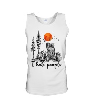 I Hate People Unisex Tank tile