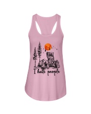 I Hate People Ladies Flowy Tank tile