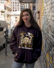 Thanksgiving Hooded Sweatshirt lifestyle-unisex-hoodie-front-1