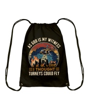 Thanksgiving Drawstring Bag tile