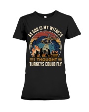 Thanksgiving Premium Fit Ladies Tee tile