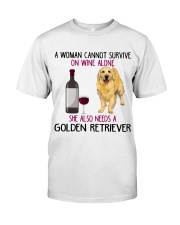 WOMAN NEEDS A GOLDEN RETRIEVER Premium Fit Mens Tee thumbnail