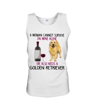 WOMAN NEEDS A GOLDEN RETRIEVER Unisex Tank thumbnail