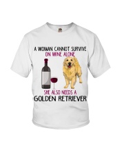 WOMAN NEEDS A GOLDEN RETRIEVER Youth T-Shirt thumbnail