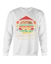 Burger Abstract Crewneck Sweatshirt tile