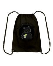 I Like Cats And Gin Drawstring Bag tile