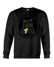 I Like Cats And Gin Crewneck Sweatshirt tile