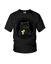 I Like Cats And Gin Youth T-Shirt tile