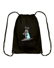 I Love Mom Drawstring Bag tile