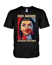No More Stolen Sisters V-Neck T-Shirt tile