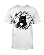 Coffee Spelled Back Wards Classic T-Shirt front