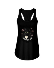 Coffee Spelled Back Wards Ladies Flowy Tank tile
