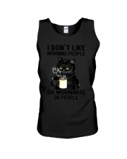 I Don't Like Morning People Unisex Tank tile
