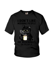 I Don't Like Morning People Youth T-Shirt tile