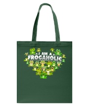 I Am A Frogaholic Tote Bag tile