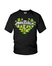I Am A Frogaholic Youth T-Shirt tile