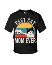 Best Cat Mom Ever Youth T-Shirt tile
