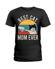 Best Cat Mom Ever Ladies T-Shirt tile