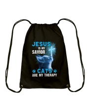 Jesus Is My Savior Drawstring Bag tile