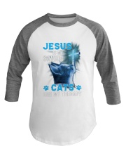 Jesus Is My Savior Baseball Tee tile