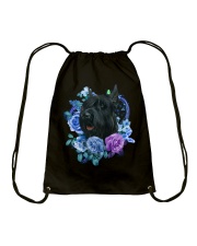 I Love Schnauzer Drawstring Bag tile
