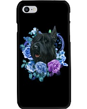 I Love Schnauzer Phone Case tile