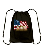 Frog American Patriot Drawstring Bag tile