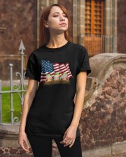 Frog American Patriot Classic T-Shirt apparel-classic-tshirt-lifestyle-06