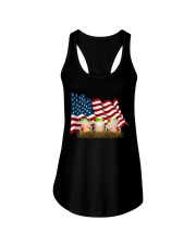 Frog American Patriot Ladies Flowy Tank tile