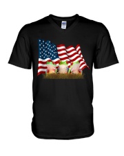 Frog American Patriot V-Neck T-Shirt tile