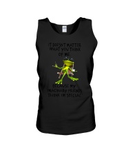 It Doesn't Matter What You Think Of Me Unisex Tank tile