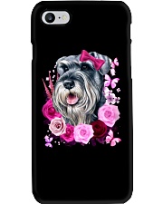 I Love Schnauzer Phone Case tile