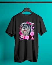 I Love Schnauzer Classic T-Shirt lifestyle-mens-crewneck-front-3