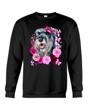 I Love Schnauzer Crewneck Sweatshirt tile