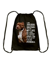 I Am Your Friend Drawstring Bag tile