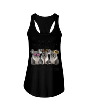 Sorry My Nice Button Ladies Flowy Tank tile