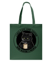I Like Cats And Coffee Tote Bag tile