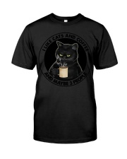 I Like Cats And Coffee Classic T-Shirt tile