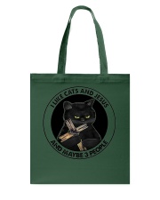 I Like Cats And Jesus Tote Bag tile