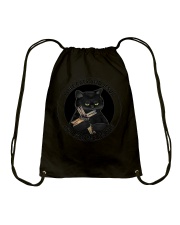 I Like Cats And Jesus Drawstring Bag tile