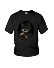 I Like Cats And Jesus Youth T-Shirt tile