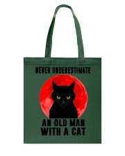 Never Underestimate An Old man  Tote Bag tile