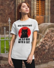 Never Underestimate An Old man  Classic T-Shirt apparel-classic-tshirt-lifestyle-06
